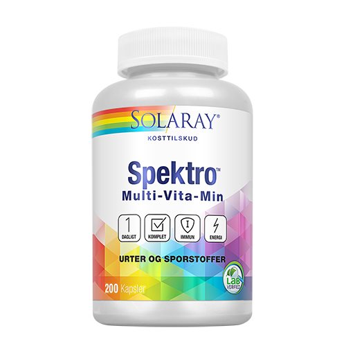 Spektro Multi-Vita-Min m. jern og K2