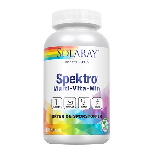 Spektro Multi-Vita-Min m. jern og K2