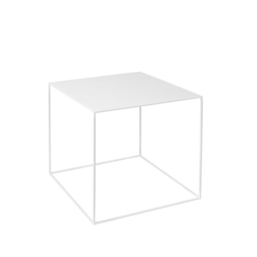 By Lassen Twin 42 Bord Hvid base, hvid/eg