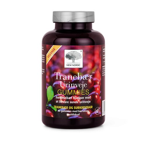 Tranebær Urinveje Gummies
