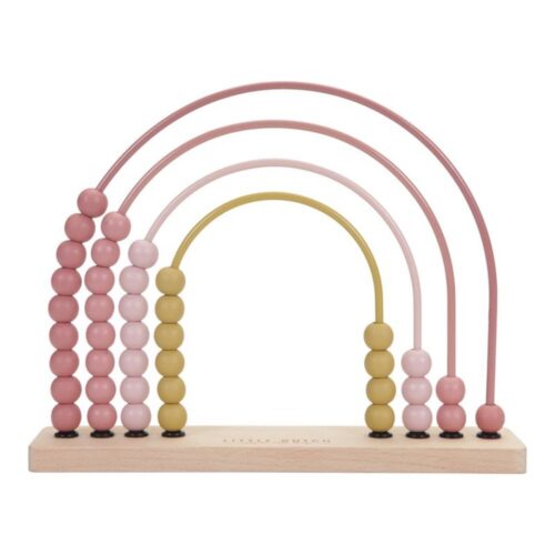 Little Dutch Regnbue Abacus pink