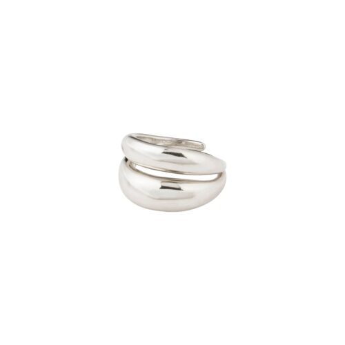Pilgrim RECONNECT chunky ring sølvbelagt