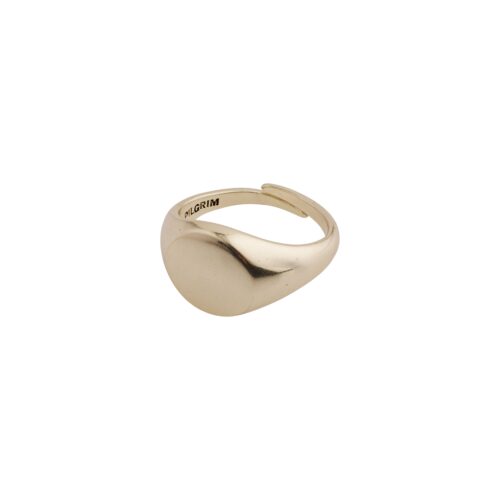 Pilgrim Ring : Sensitivity : Guldbelagt
