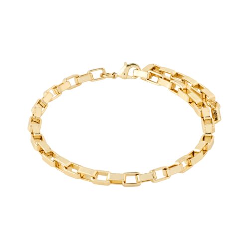 Pilgrim CLARITY cable chain armbånd guldbelagt