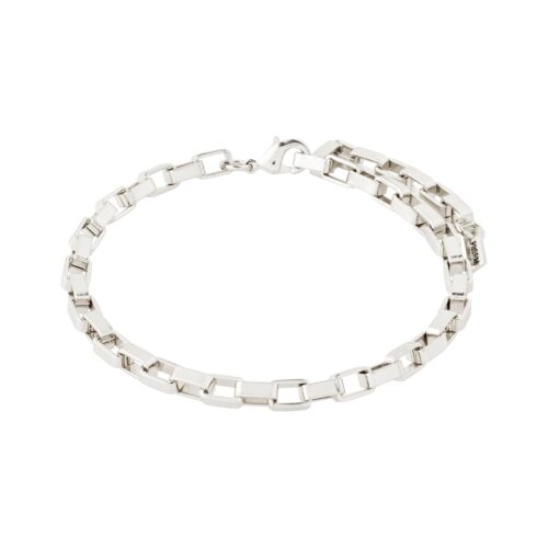 Pilgrim CLARITY cable chain armbånd sølvbelagt