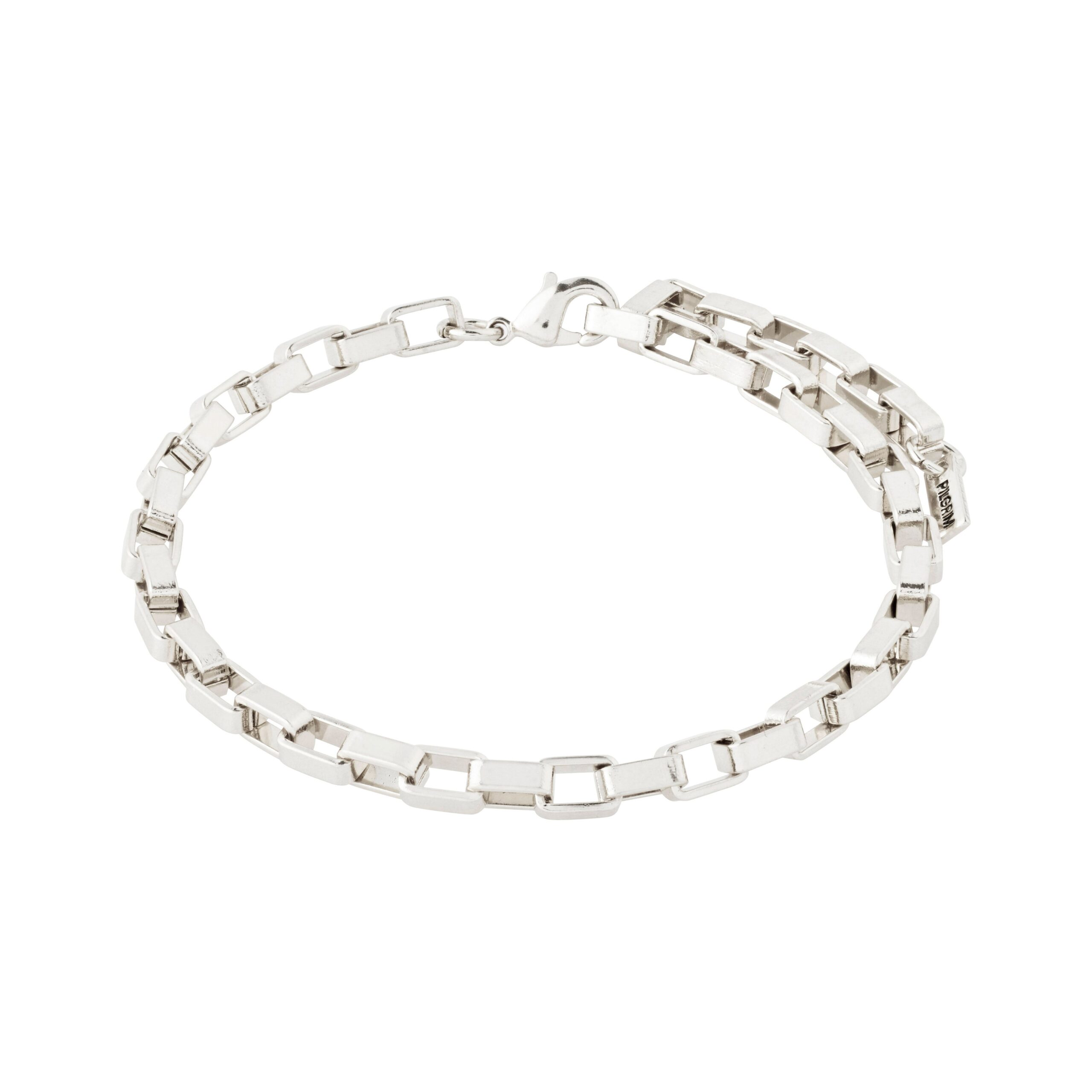 Pilgrim CLARITY cable chain armbånd sølvbelagt