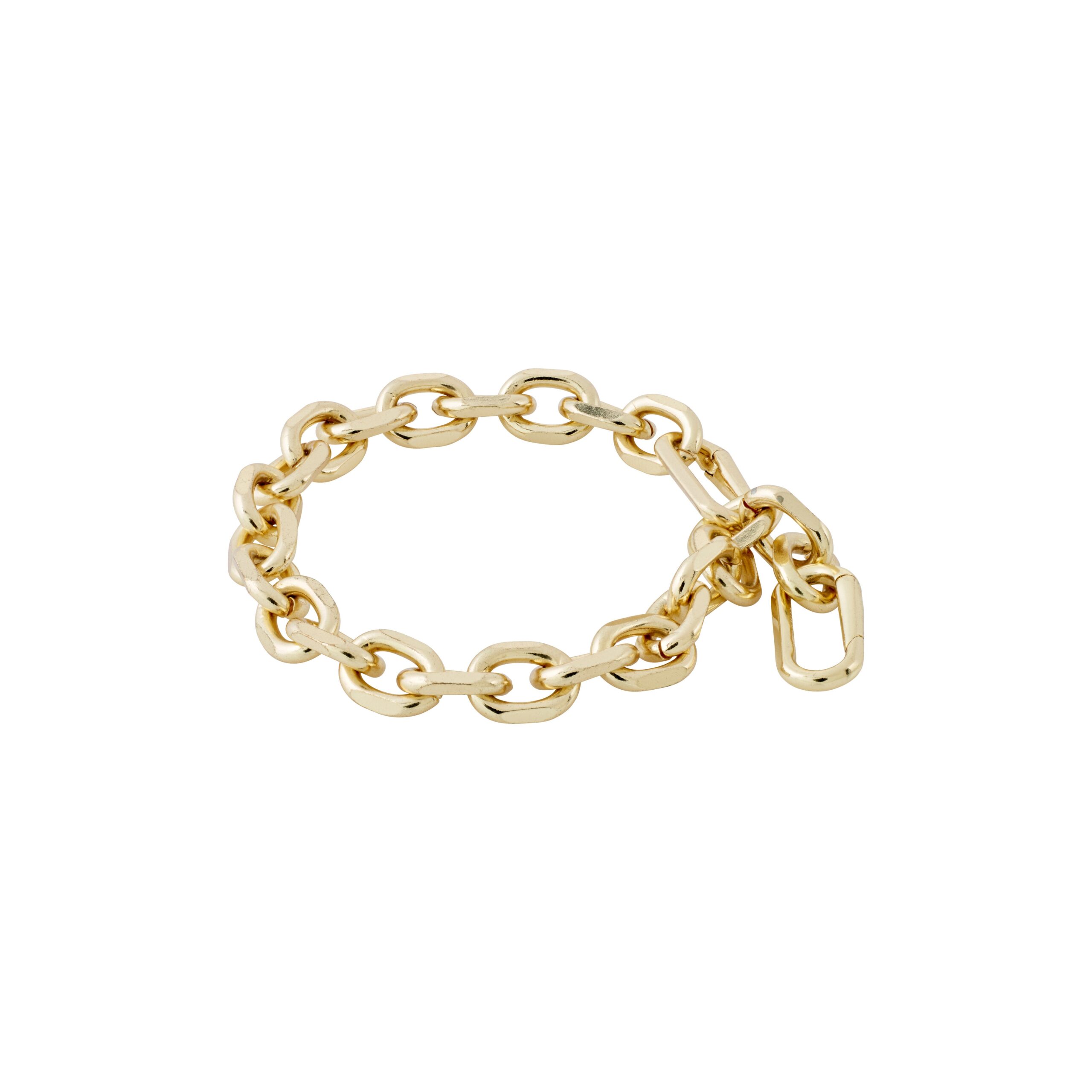 Pilgrim EUPHORIC cable chain armbånd guldbelagt