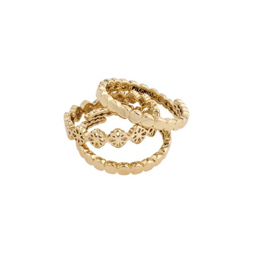 Pilgrim Ring : Cherished : Guldbelagt
