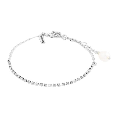 Pilgrim Armbånd : Cherished : Sølvbelagt : Krystal