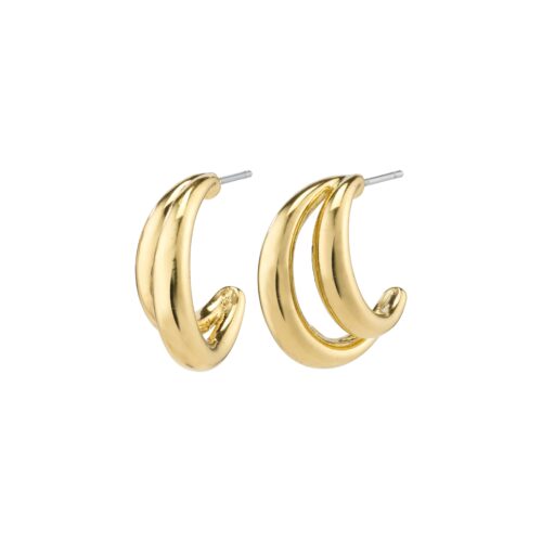 Pilgrim BELIEF chunky semi-hoops guldbelagt