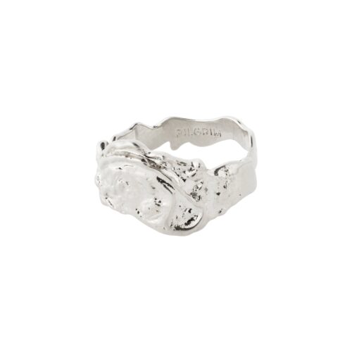 Pilgrim BLOSSOM recycled organisk ring sølvbelagt