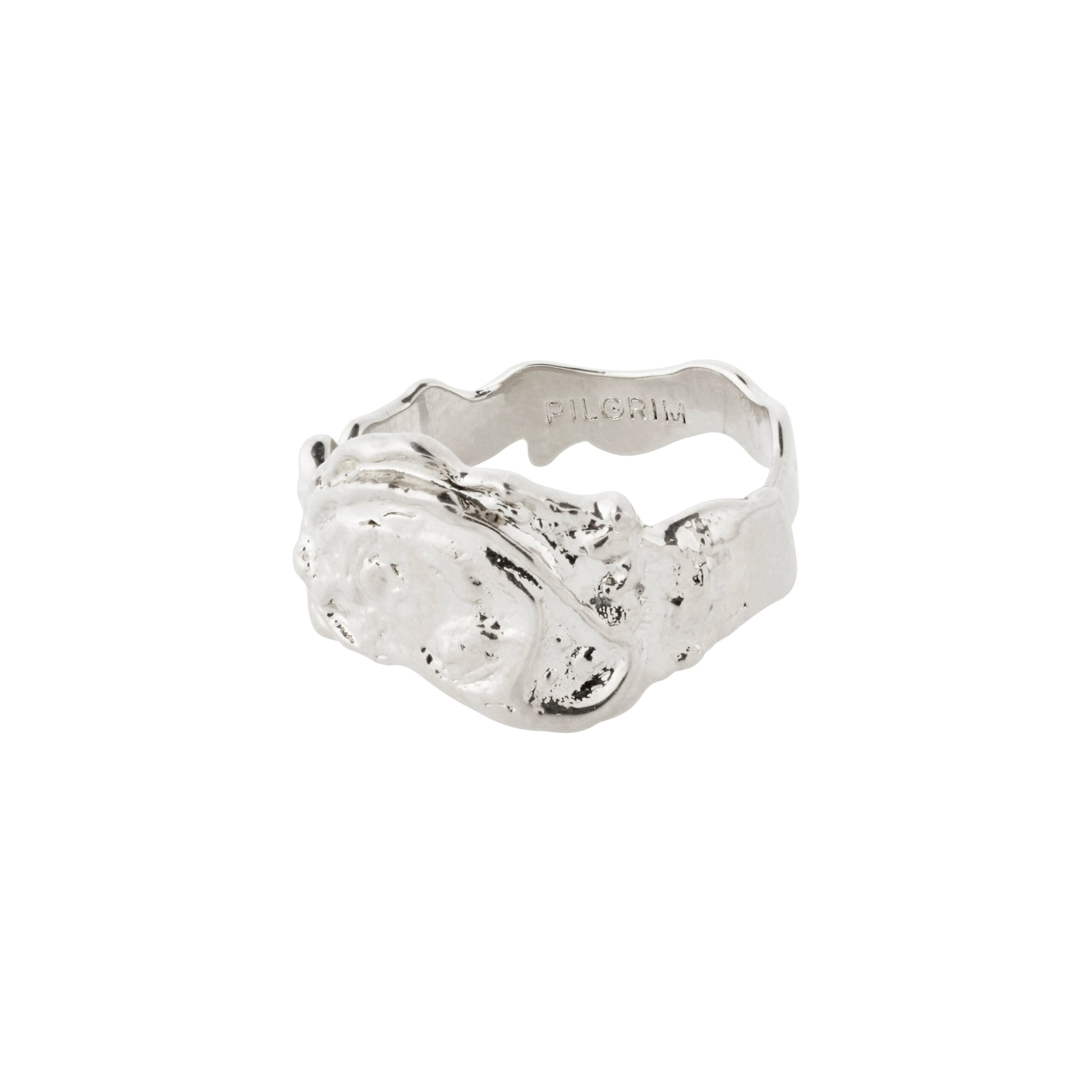 Pilgrim BLOSSOM recycled organisk ring sølvbelagt