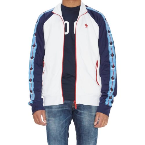 Dsquared2 - Leaf Tape Zip Track Jacket