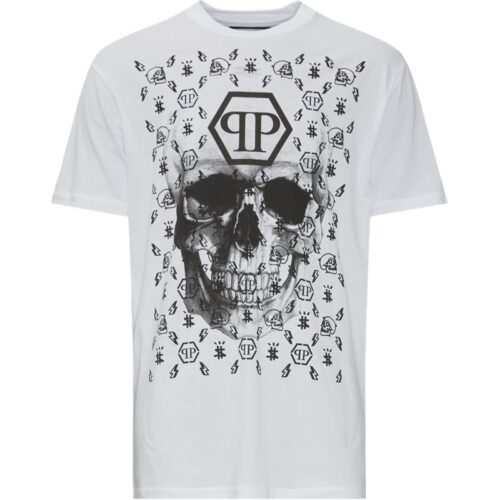 Philipp Plein - UTK0172 Skull and Plein T-shirt