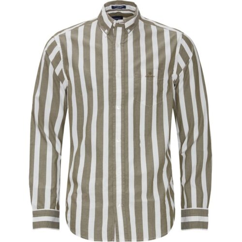 Gant - Wide Poplin Stripe Skjorte