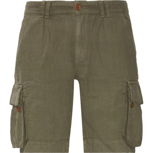 Hansen & Jacob - 11033 Washed Linen Cargo Shorts