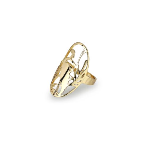 Pilgrim Ring : Jada : Guldbelagt