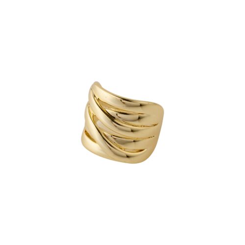 Pilgrim RHEA ring guldbelagt