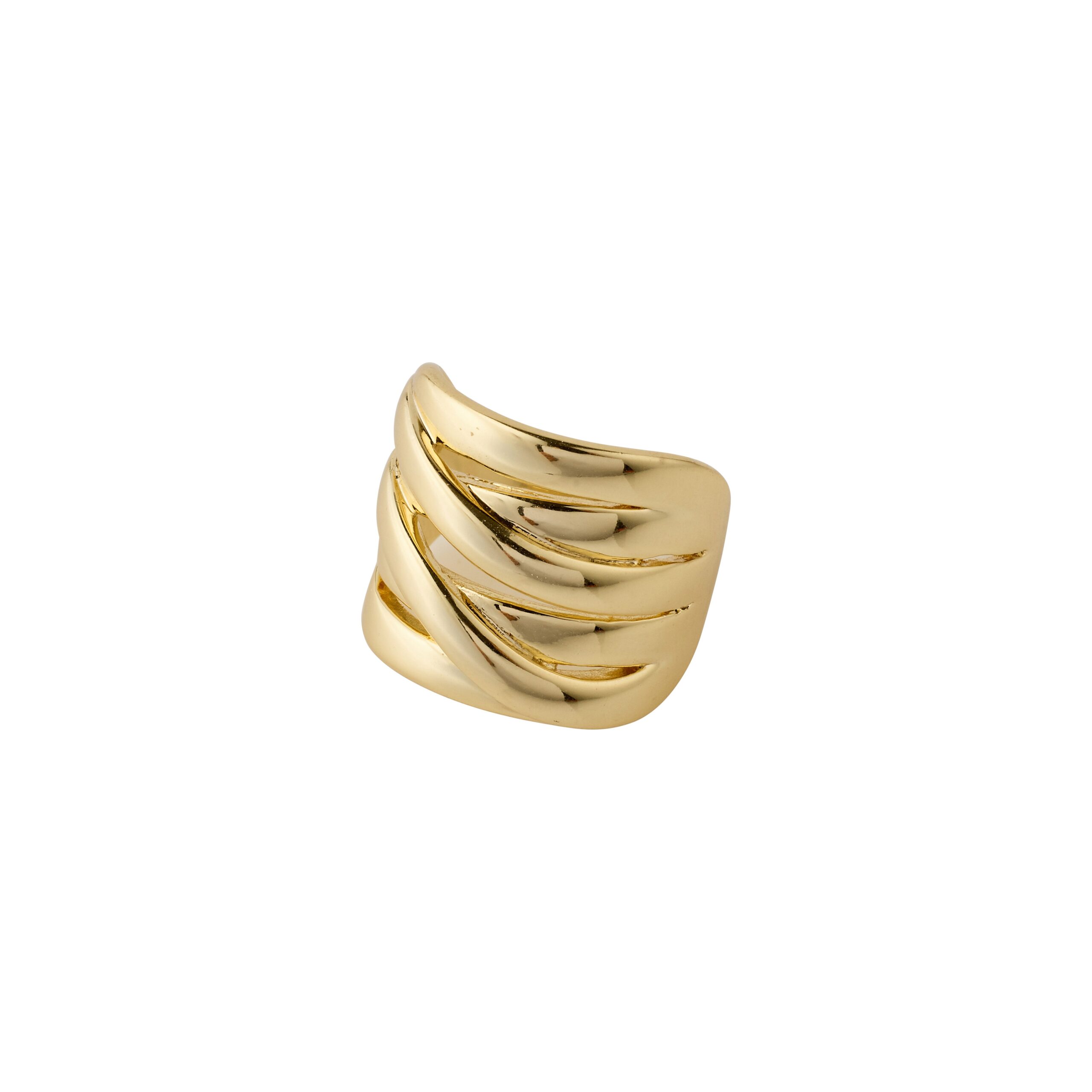 Pilgrim RHEA ring guldbelagt