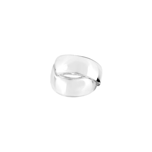 Pilgrim RAVEN chunky ring sølvbelagt
