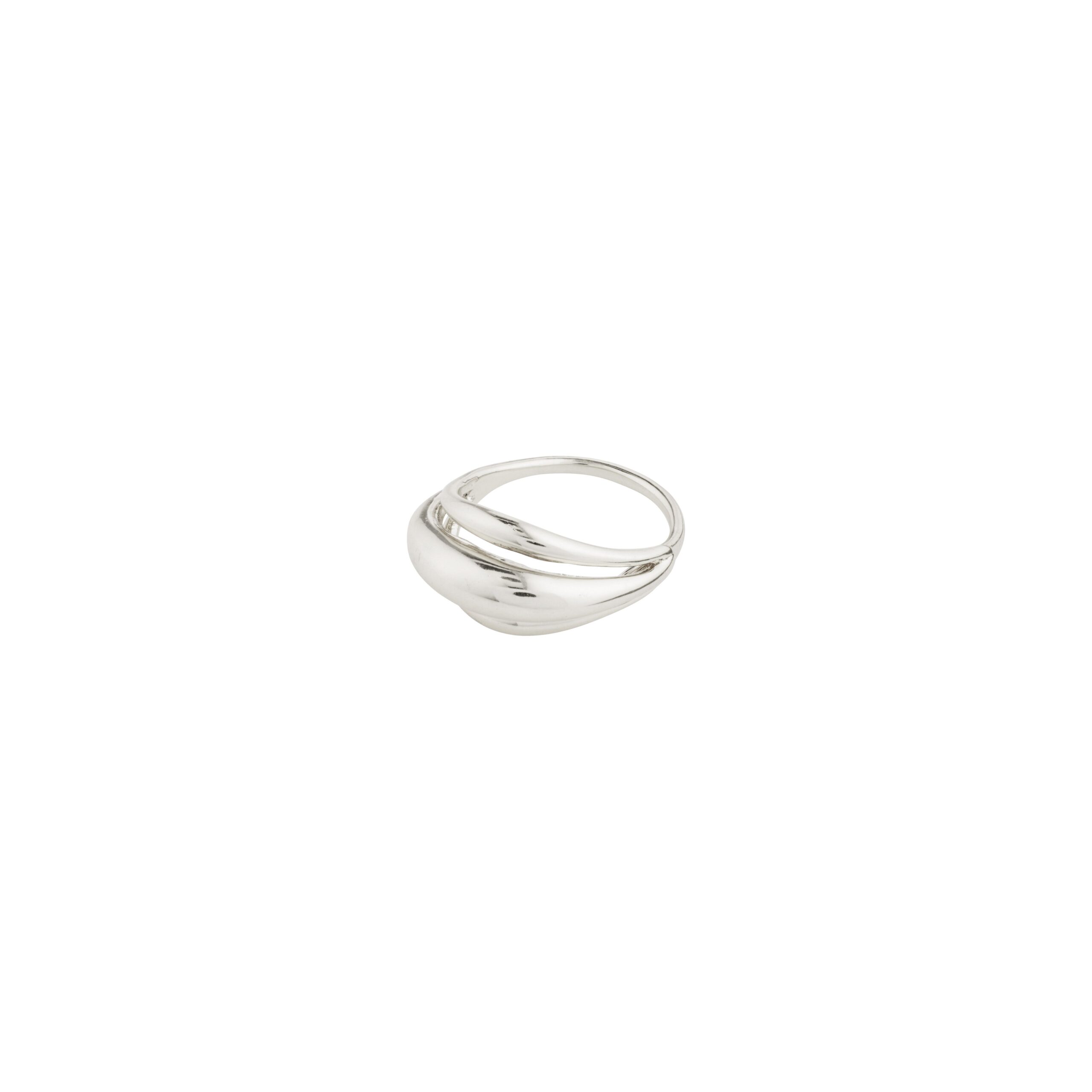 Pilgrim GABRIELLA asymmetrisk ring sølvbelagt