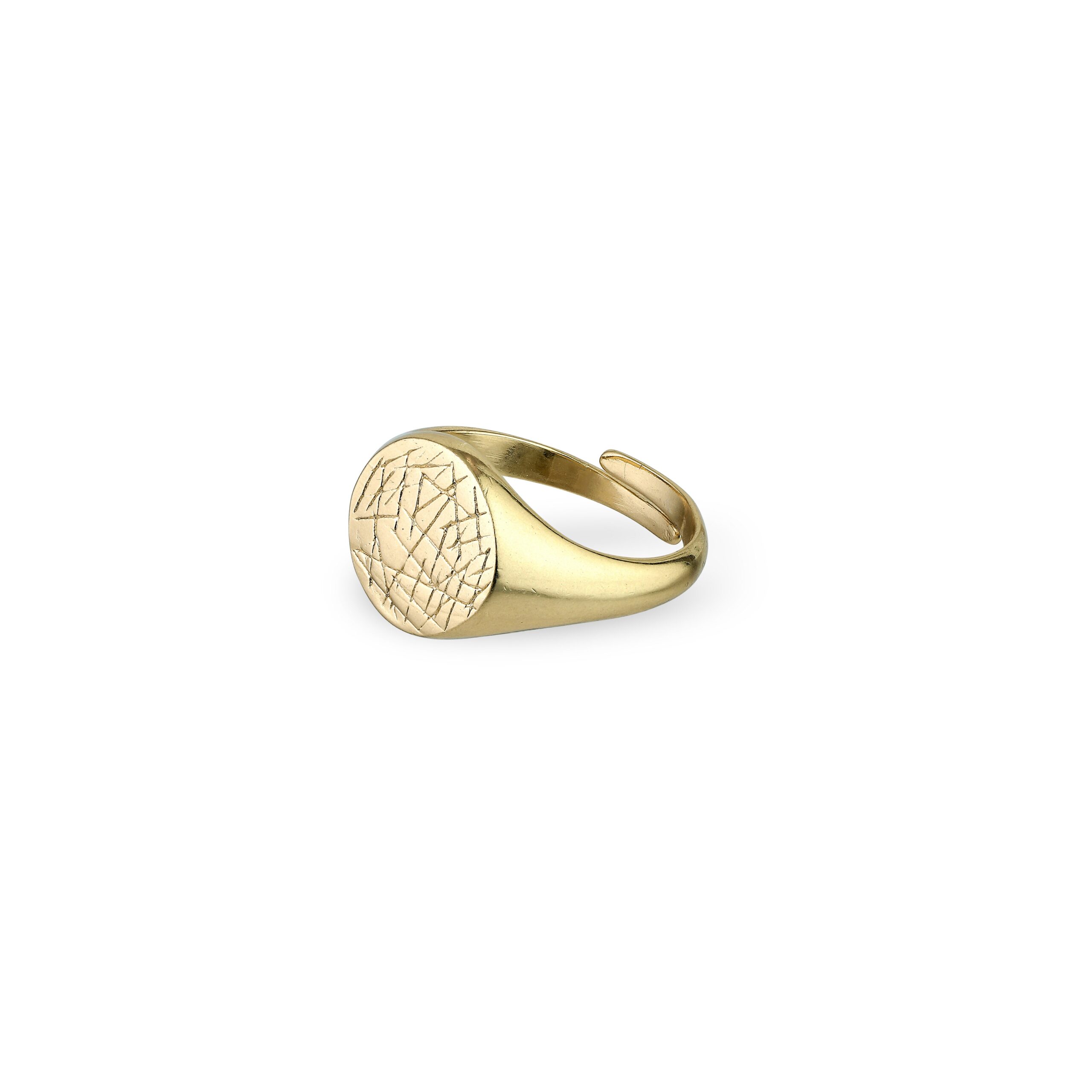 Pilgrim Ring : Vega : Guldbelagt