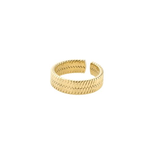 Pilgrim MARISOL flat snakechain tåring guldbelagt