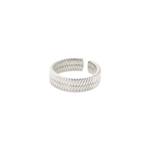 Pilgrim MARISOL flat snake chain tåring sølvbelagt