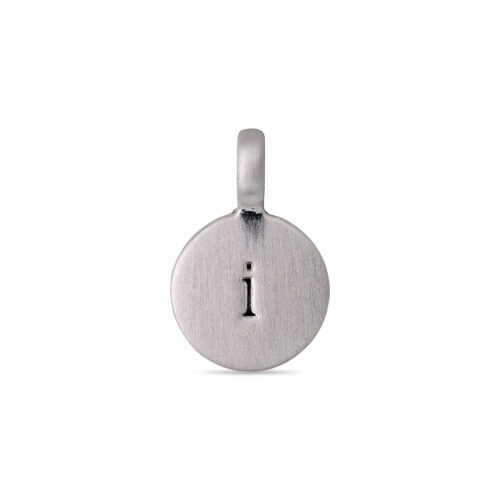 Pilgrim CHARM coin vedhæng I, sølvbelagt