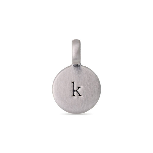 Pilgrim CHARM coin vedhæng K, sølvbelagt