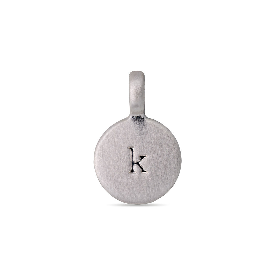 Pilgrim CHARM coin vedhæng K, sølvbelagt