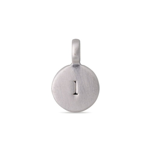 Pilgrim CHARM coin vedhæng L, sølvbelagt