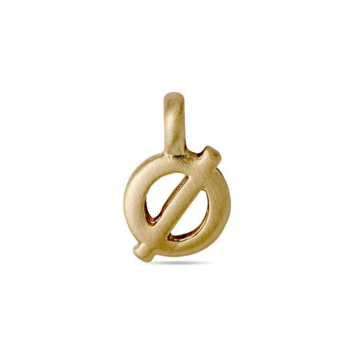 Pilgrim CHARM Ø vedhæng, guldbelagt