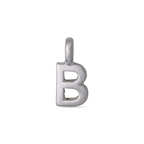 Pilgrim CHARM B vedhæng, sølvbelagt