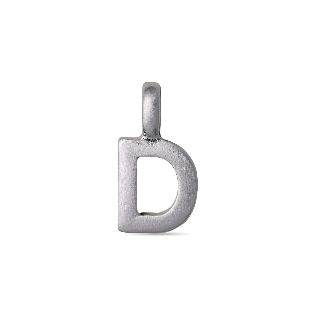 Pilgrim CHARM D vedhæng, sølvbelagt