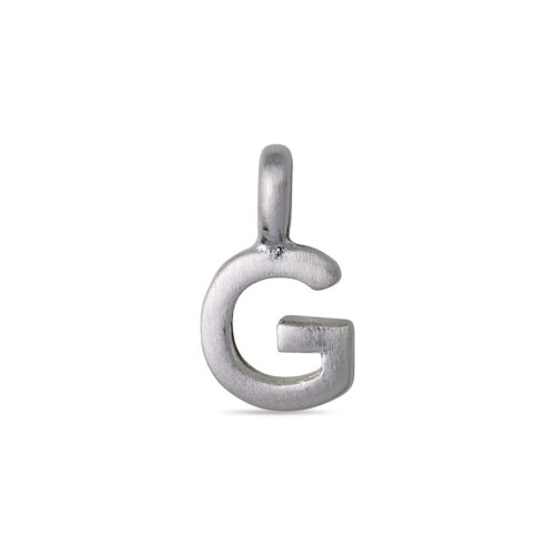 Pilgrim CHARM G vedhæng, sølvbelagt