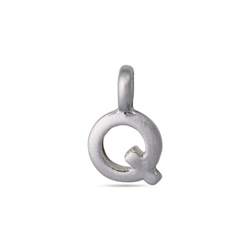 Pilgrim CHARM Q vedhæng, sølvbelagt