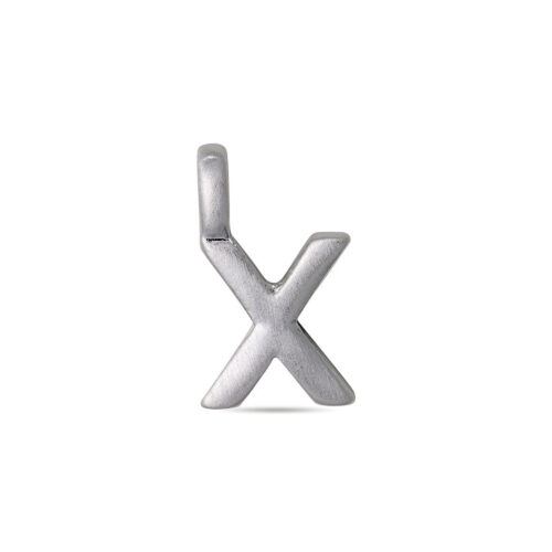 Pilgrim CHARM X vedhæng, sølvbelagt