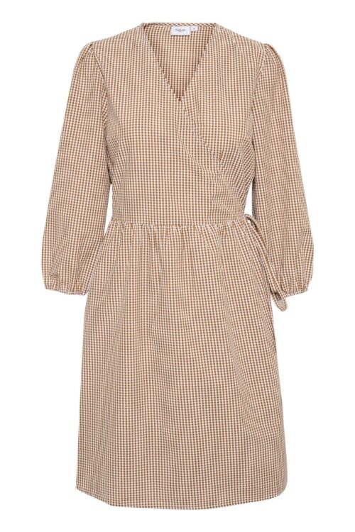 SAINT TROPEZ IGGASZ WRAP KJOLE 30511947 180937 (Bronze Brown, L)