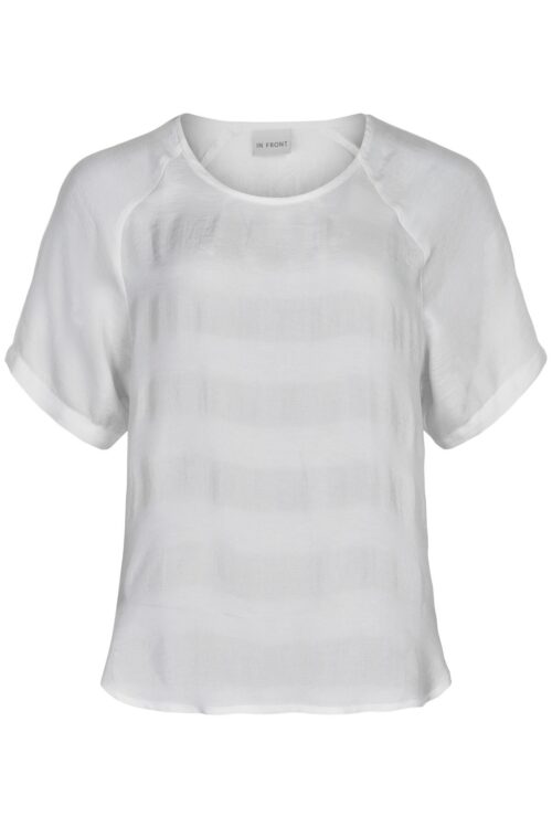 IN FRONT FILLA BLUSE 14929 010 (White 010, S)