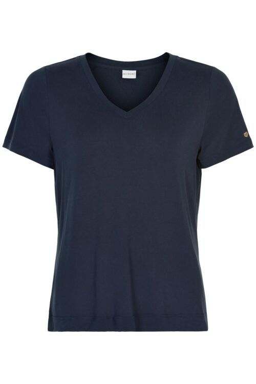 IN FRONT NINA V-NECK T-SHIRT 14919 591 (Navy 591, L)