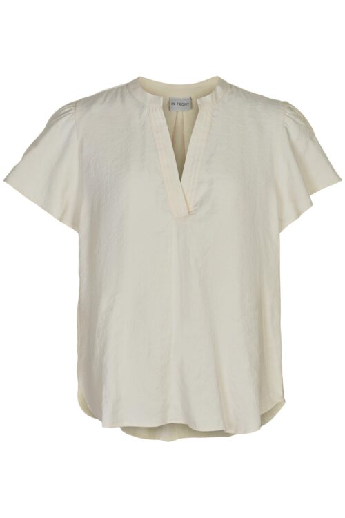 IN FRONT ZOEY BLUSE 14936 003 (Eggshell 003, M)