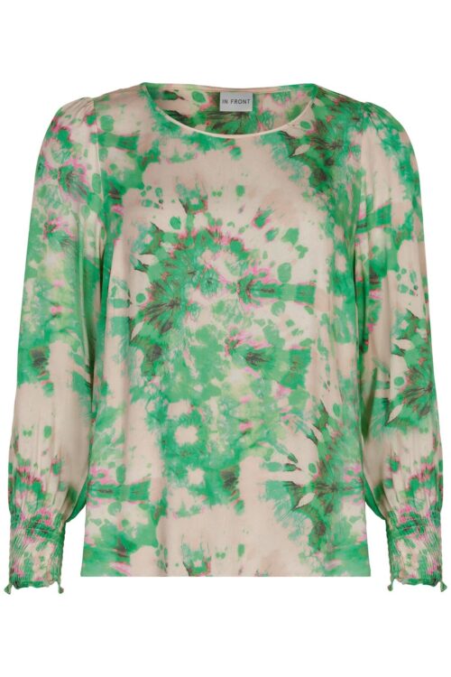 IN FRONT SKYLAR BLUSE 14974 640 (Grass 640, XXL)
