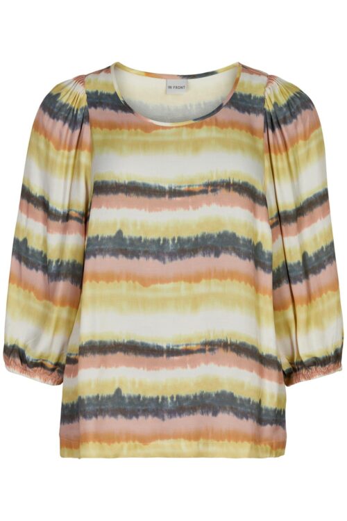 IN FRONT ALYSSA BLUSE 14968 708 (Yellow 708, XXL)