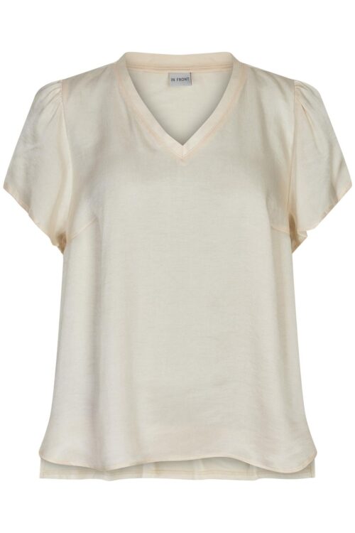 IN FRONT SMILLA BLUSE 14932 003 (Eggshell 003, L)