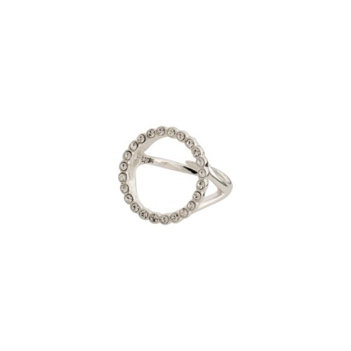 Pilgrim Ring : Malin : Sølvbelagt : Krystal