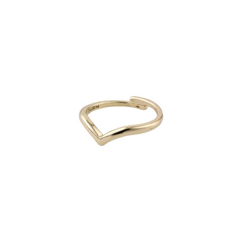 Pilgrim LULU stack ring guldbelagt