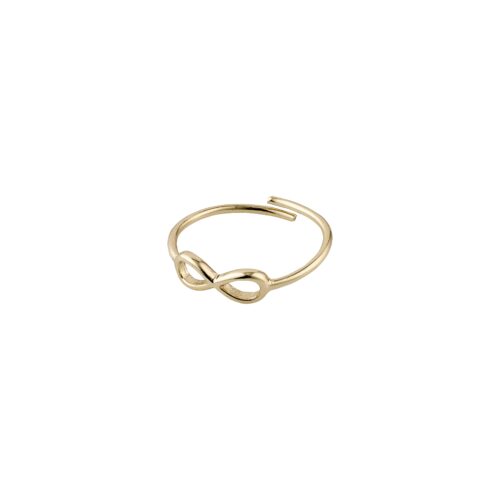 Pilgrim LULU eternity stack ring guldbelagt