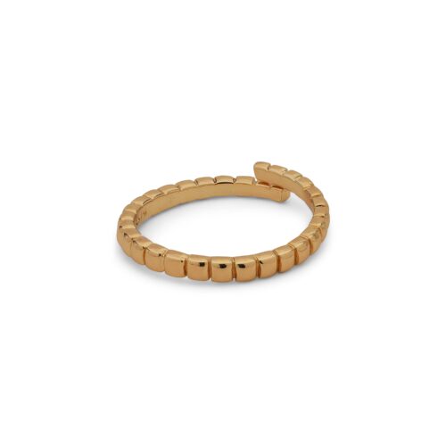 Pilgrim LULU stack ring guldbelagt