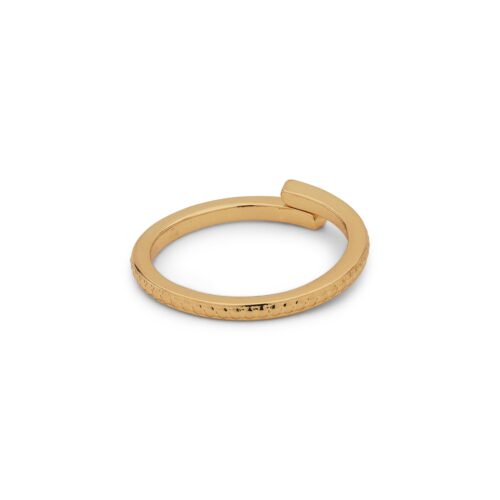 Pilgrim LULU stack ring guldbelagt